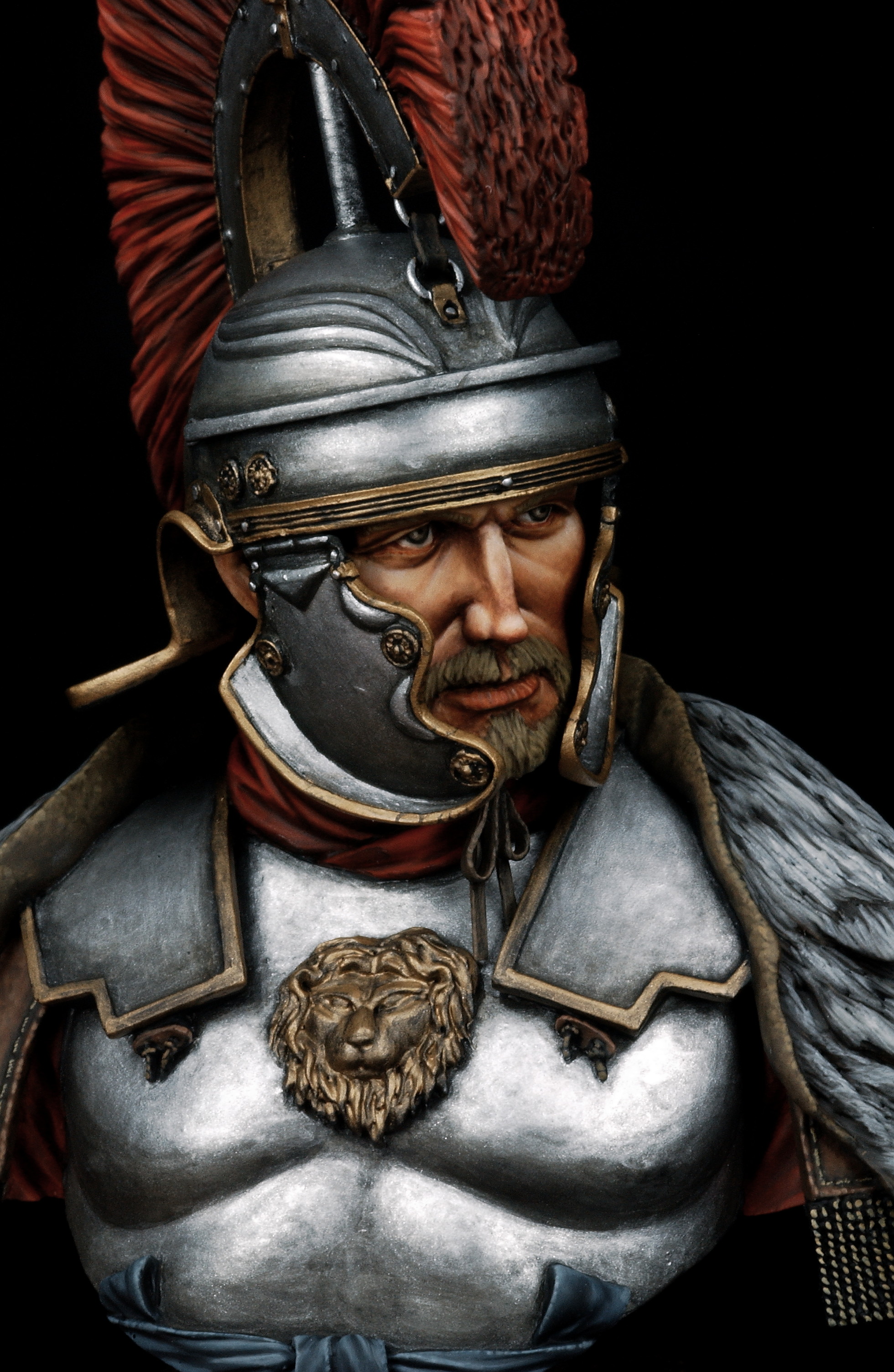 Completed - Roman Centurion 180 A.D. (youngminiatures. 1/10 Bust ...