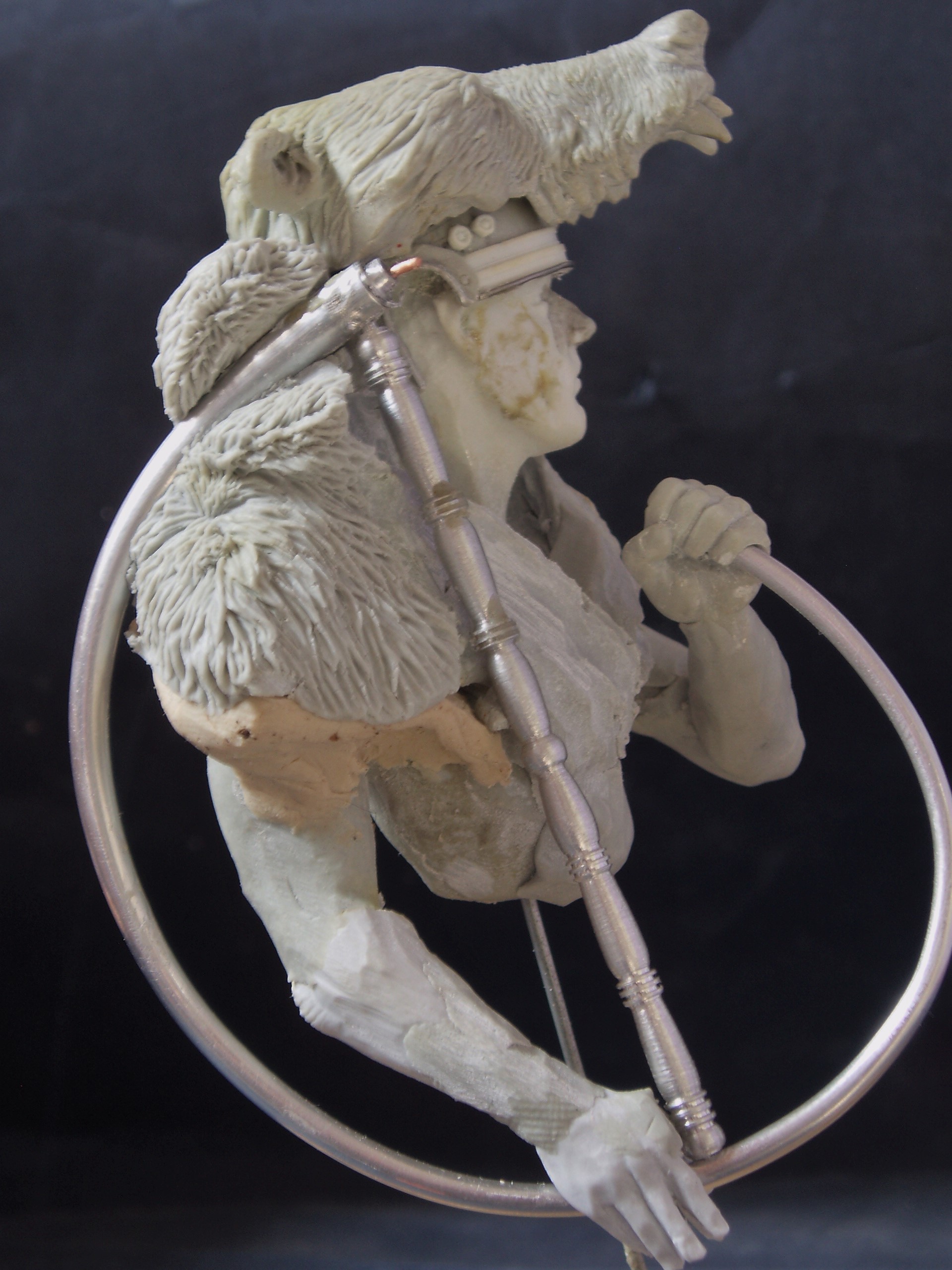 Roman trumpeter so far ,bust 1/10 | planetFigure | Miniatures