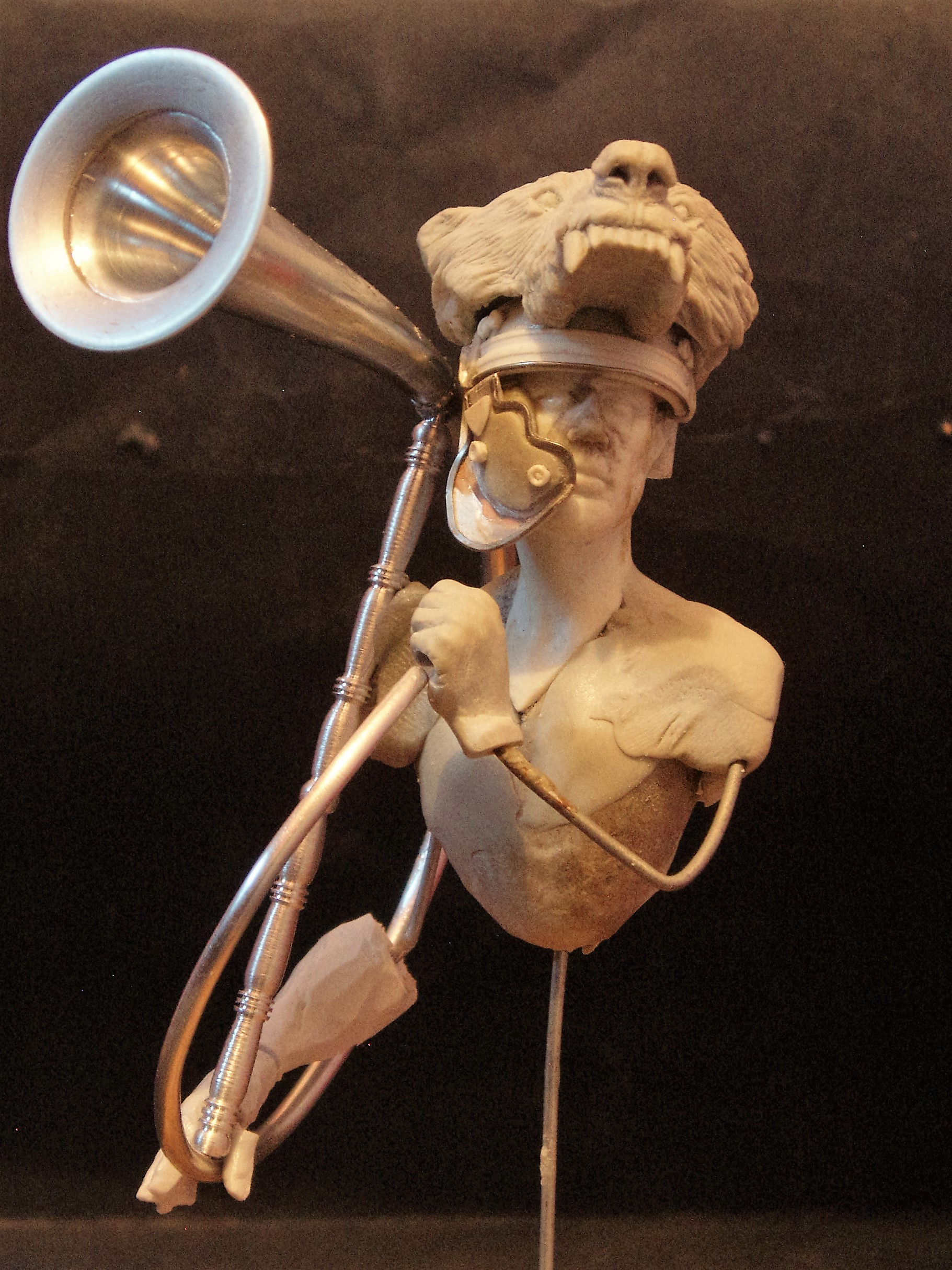 Roman trumpeter so far ,bust 1/10 | planetFigure | Miniatures