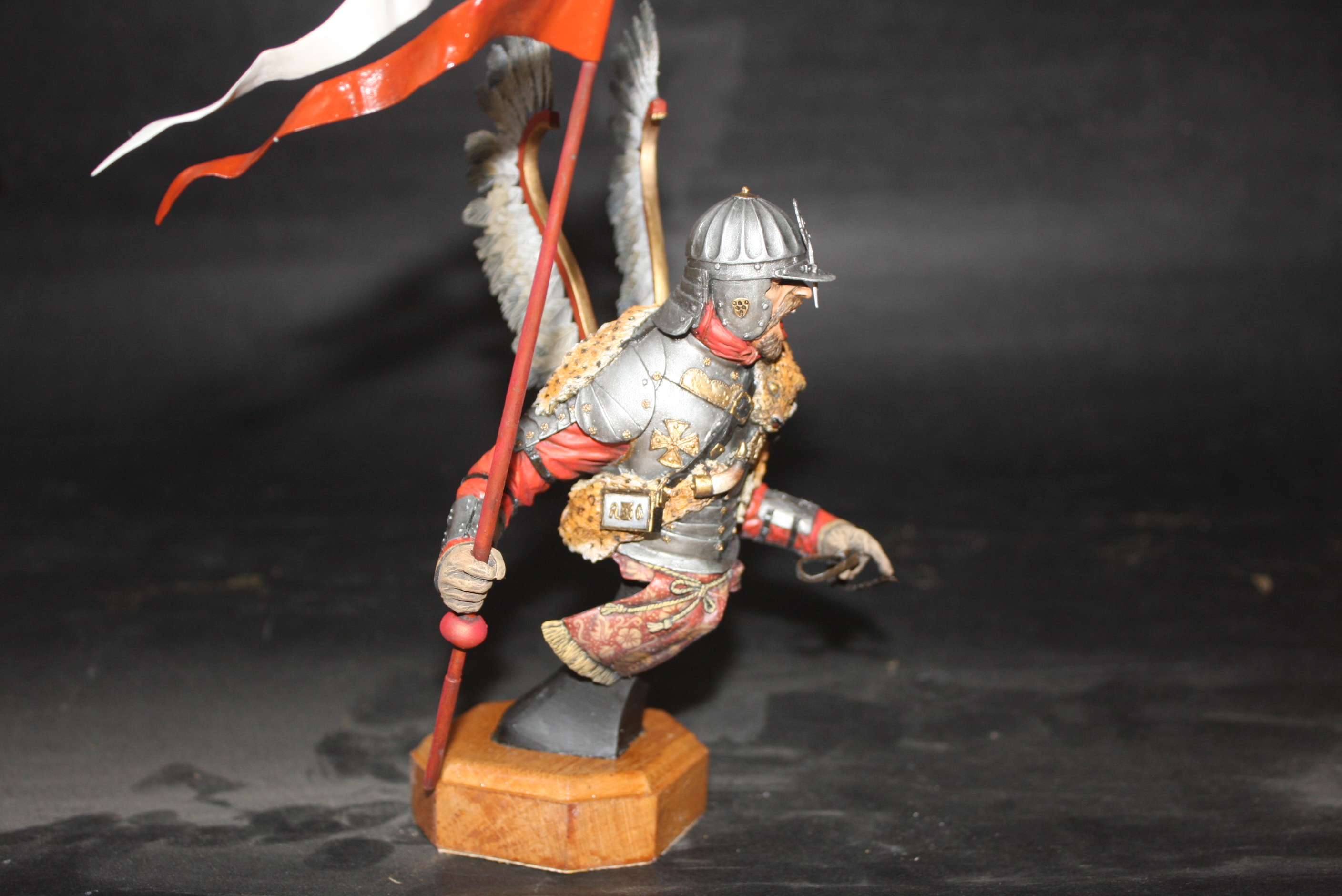 my new Work ..Winged Hussar !! | planetFigure | Miniatures