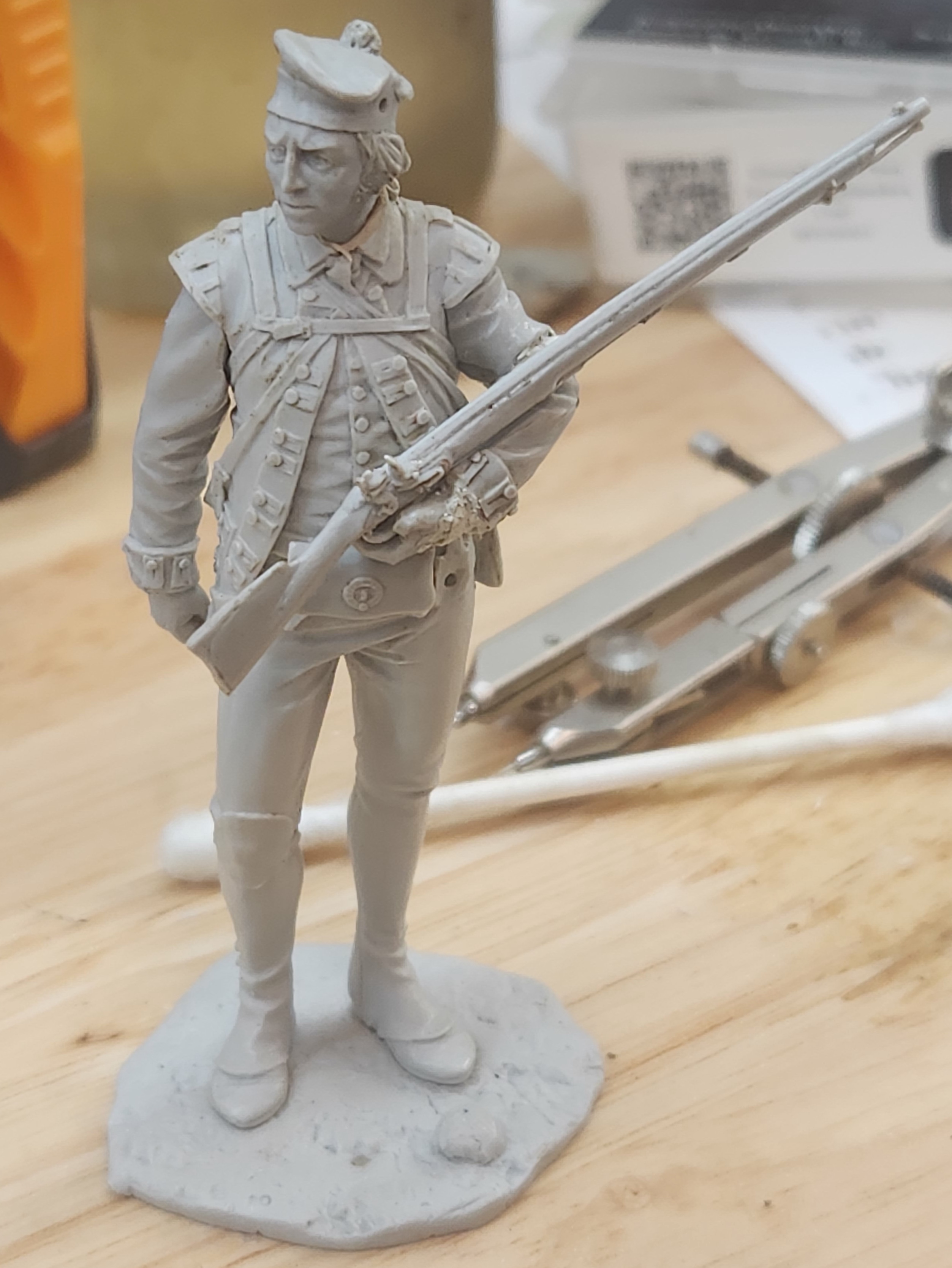 WIP - 71st Fraser Highlander | planetFigure | Miniatures