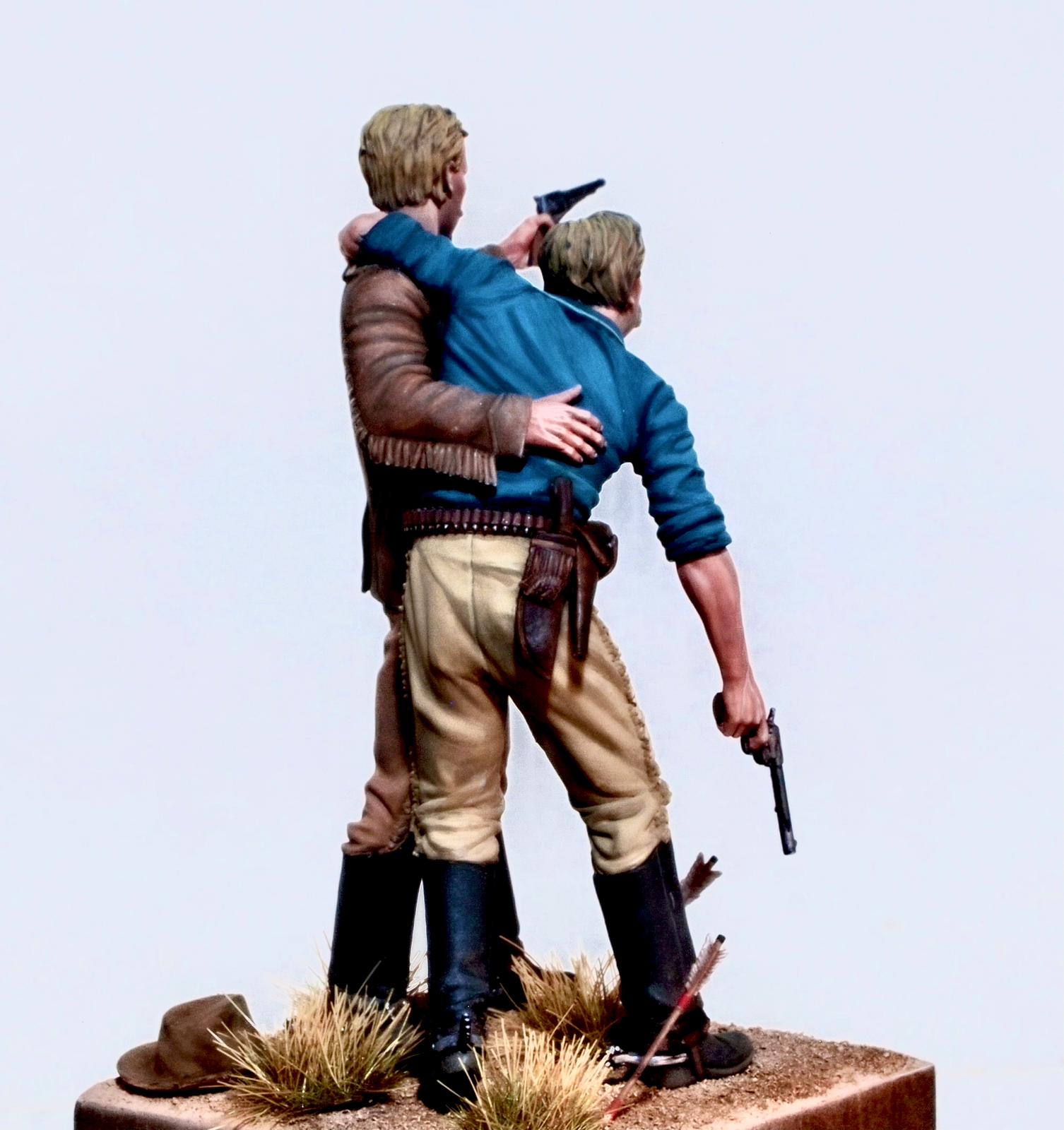 Custer Miniatures Thomas and George Custer, Custer’s Last Stand, from Attica Miniatures ...